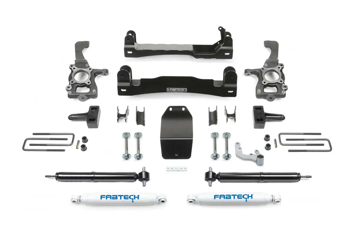 4" Basic Sys W/ Rr Perf Shks 2015-20 Ford F150 4Wd 1