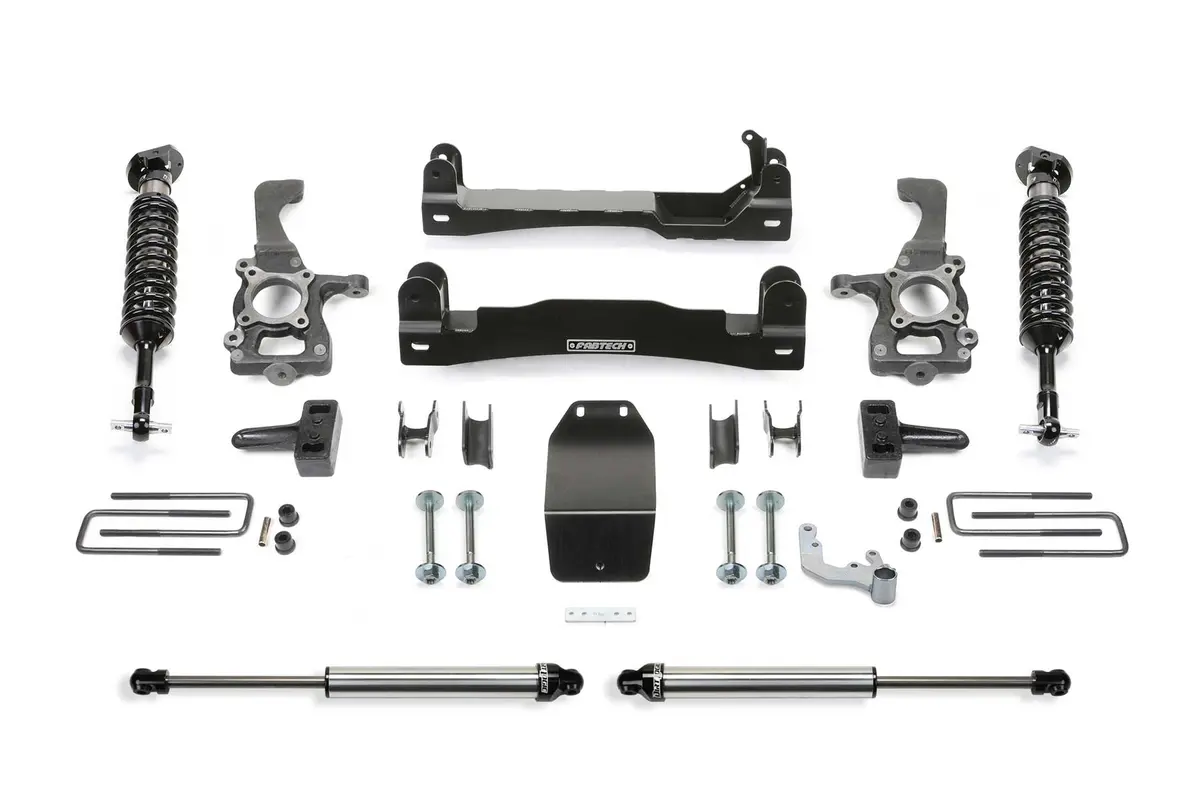 4" Perf Sys W/ Dlss 2.5 C/O & Rr Dlss 2015-20 Ford F150 4Wd 1