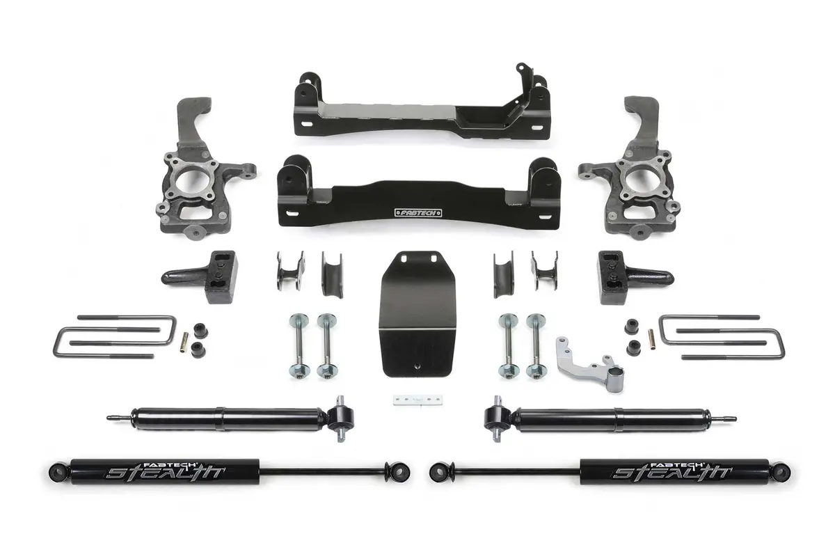 4" Basic Sys W/ Rr Stealth 2015-20 Ford F150 4Wd 1