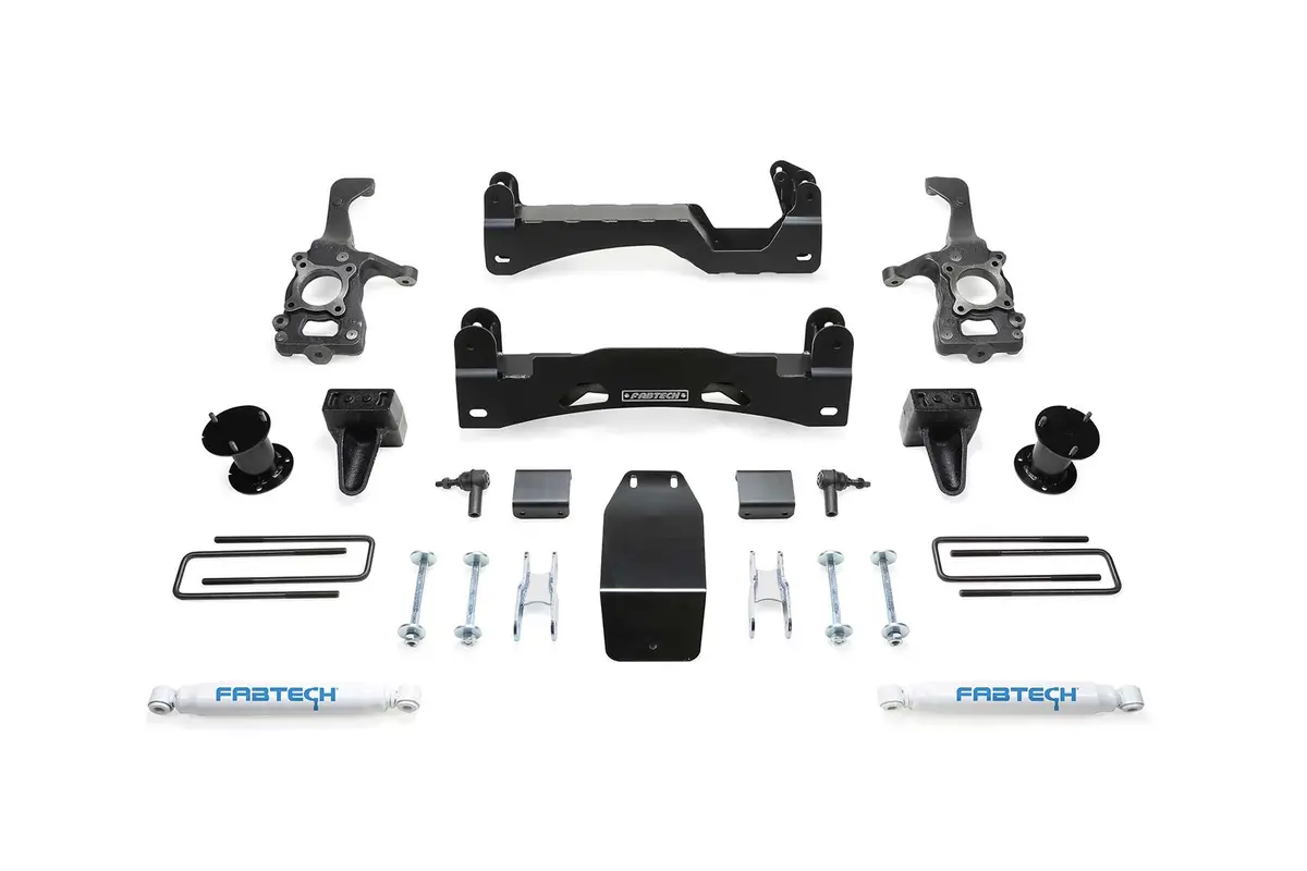 6" Basic Sys W/Perf Shks 2015-20 Ford F150 4Wd 1