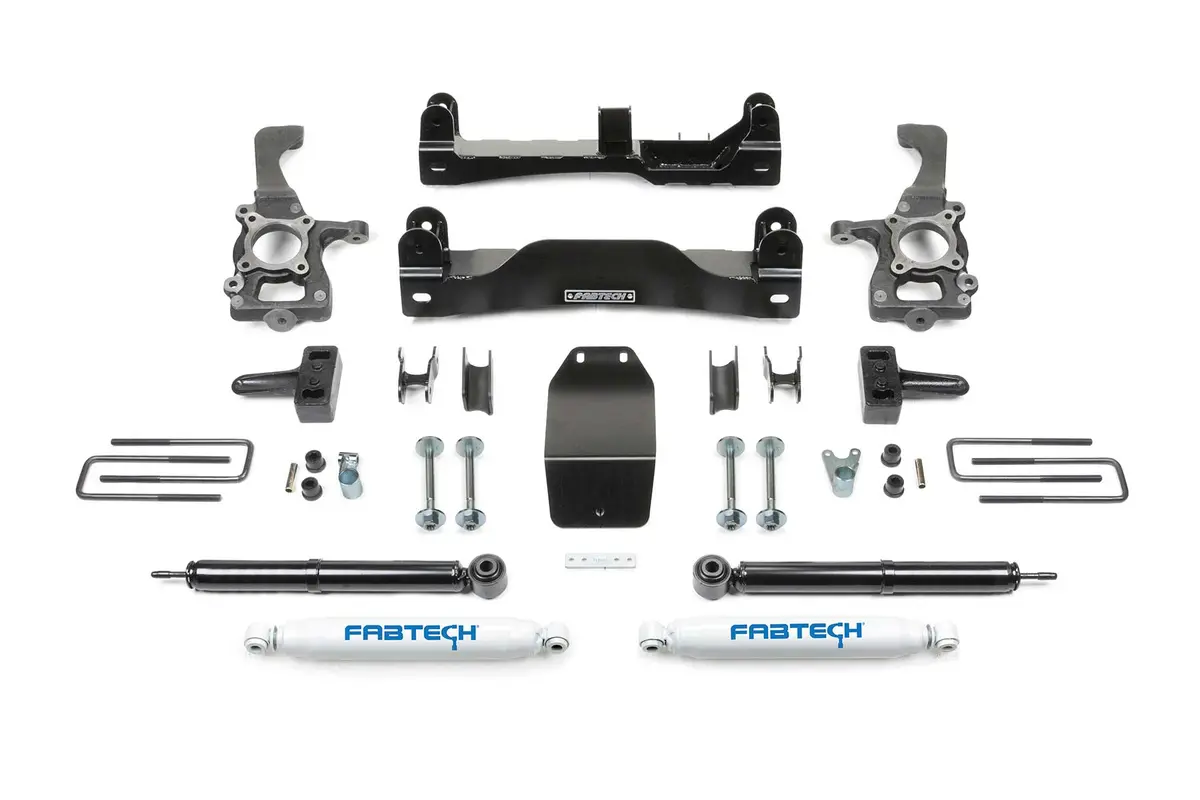 4" Basic Sys W/ Rr Perf Shks 2014 Ford F150 4Wd 1