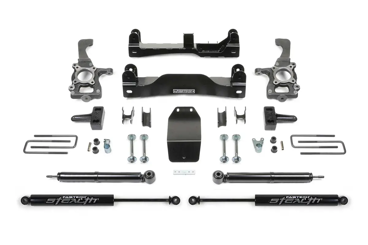4" Basic Sys W/ Rr Stealth 2014 Ford F150 4Wd 1