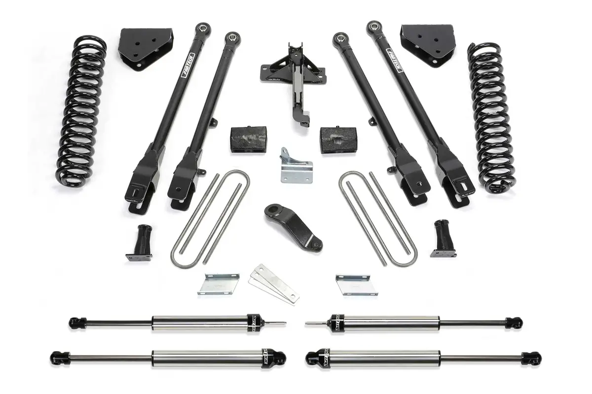 4" 4Link Sys W/Coils & Dlss Shks 2008-15 Ford F250/F350 4Wd 1
