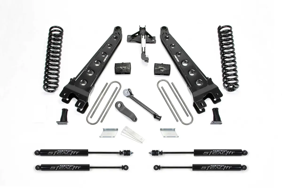 4" Rad Arm Sys W/Coils & Stealth 17-22 Ford F250/F350 4Wd Diesel 1