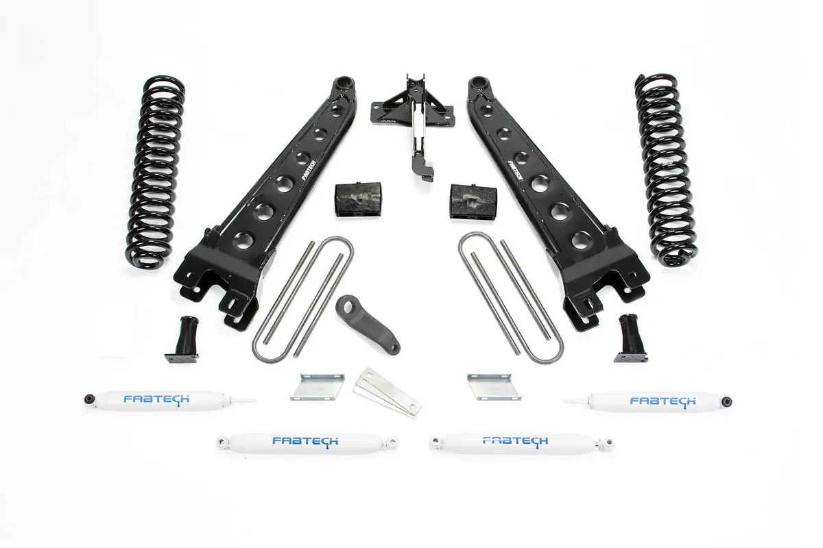 6" Rad Arm Sys W/Coils & Perf Shks 17-22 Ford F250/F350 4Wd Diesel 1