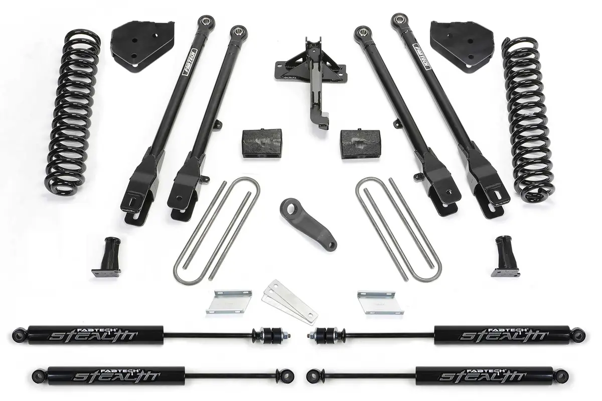 6" 4Link Sys W/Coils & Stealth 17-22 Ford F250/F350 4Wd Diesel 1