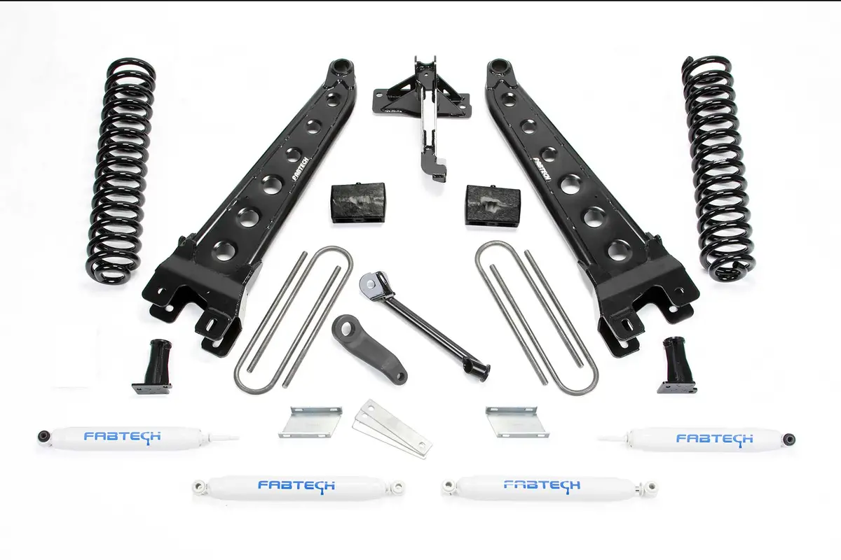 4" Rad Arm Sys W/Coils & Perf Shks 17-21 Ford F250/F350 4Wd Gas 1