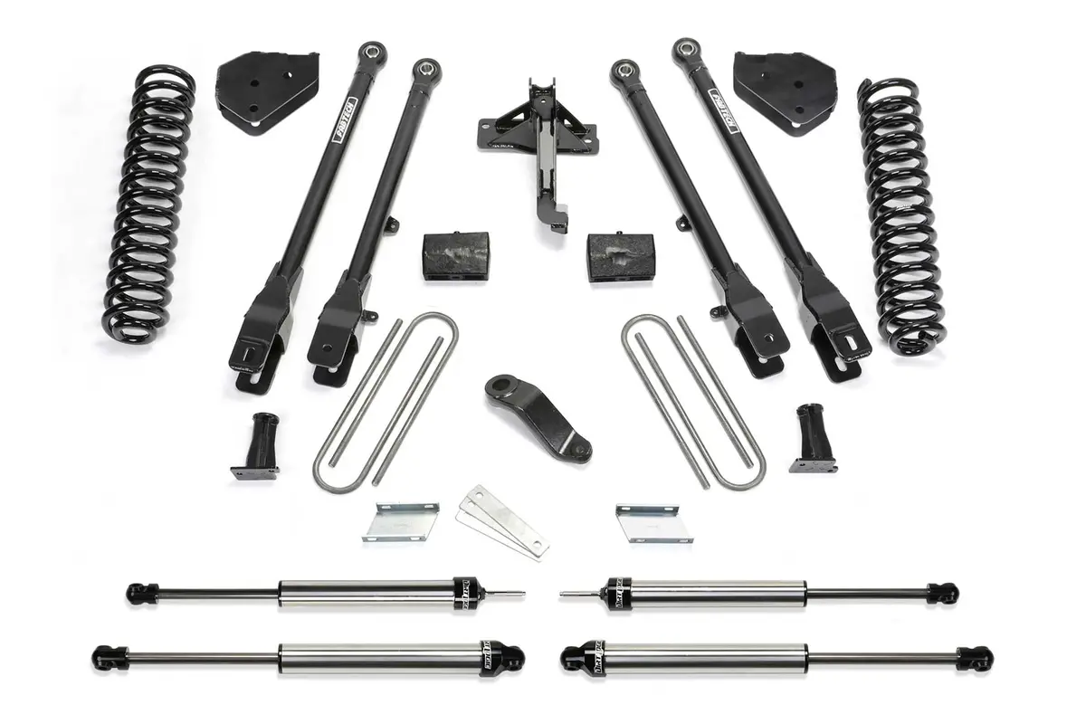 4" 4Link Sys W/Coils & Dlss Shks 17-21 Ford F250/F350 4Wd Gas 1