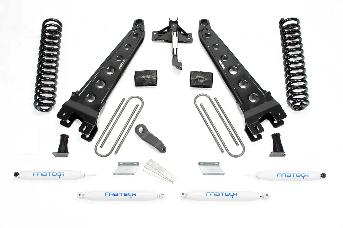 6" Rad Arm Sys W/Coils & Perf Shks 17-21 Ford F250/F350 4Wd Gas 1