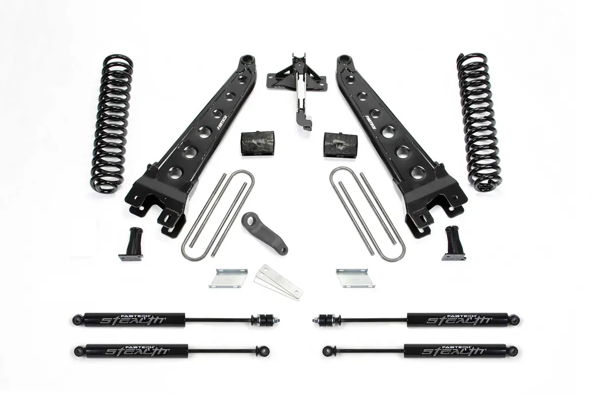 6" Rad Arm Sys W/Coils & Stealth 17-21 Ford F250/F350 4Wd Gas 1