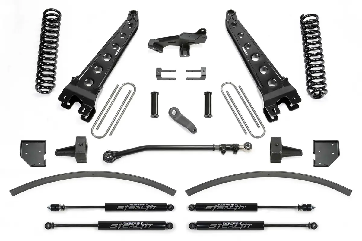 8" Rad Arm Sys W/Coils & Stealth Shks 17-22 Ford F250/ F350 4Wd Diesel 1