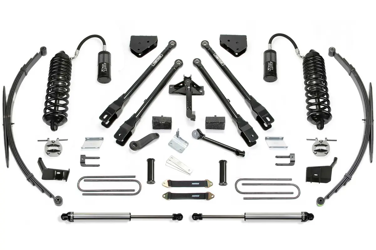 8" 4Link Sys W/ 4.0 R/R & 2.25 & Rr Lf Sprngs 2011-16 Ford F250/350 4Wd 1