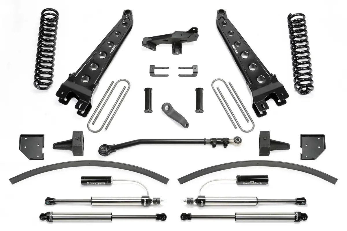 8" Rad Arm Sys W/Coils & Dlss Resi Shks 17-21 Ford F250/F350 4Wd Diesel 1