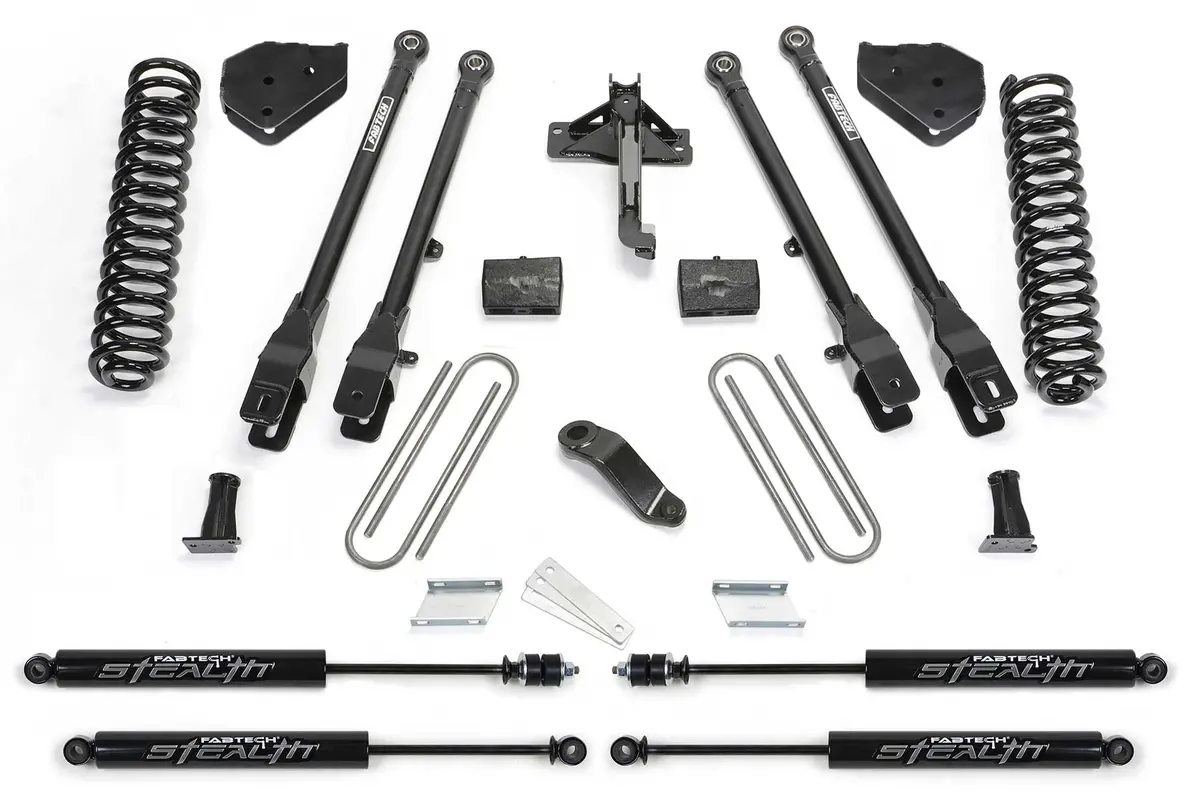 6" 4Link Sys W/Coils & Stealth 2018 Ford F450/F550 4Wd Diesel 1