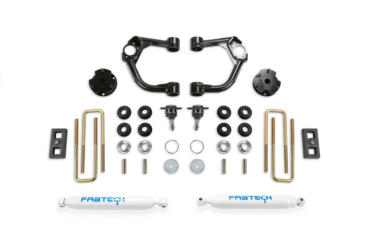 3.5" Bj Uca Sys W/ Perf Shks 2019-20 Ford Ranger 4Wd W/O Intrusion Beam Kit 1