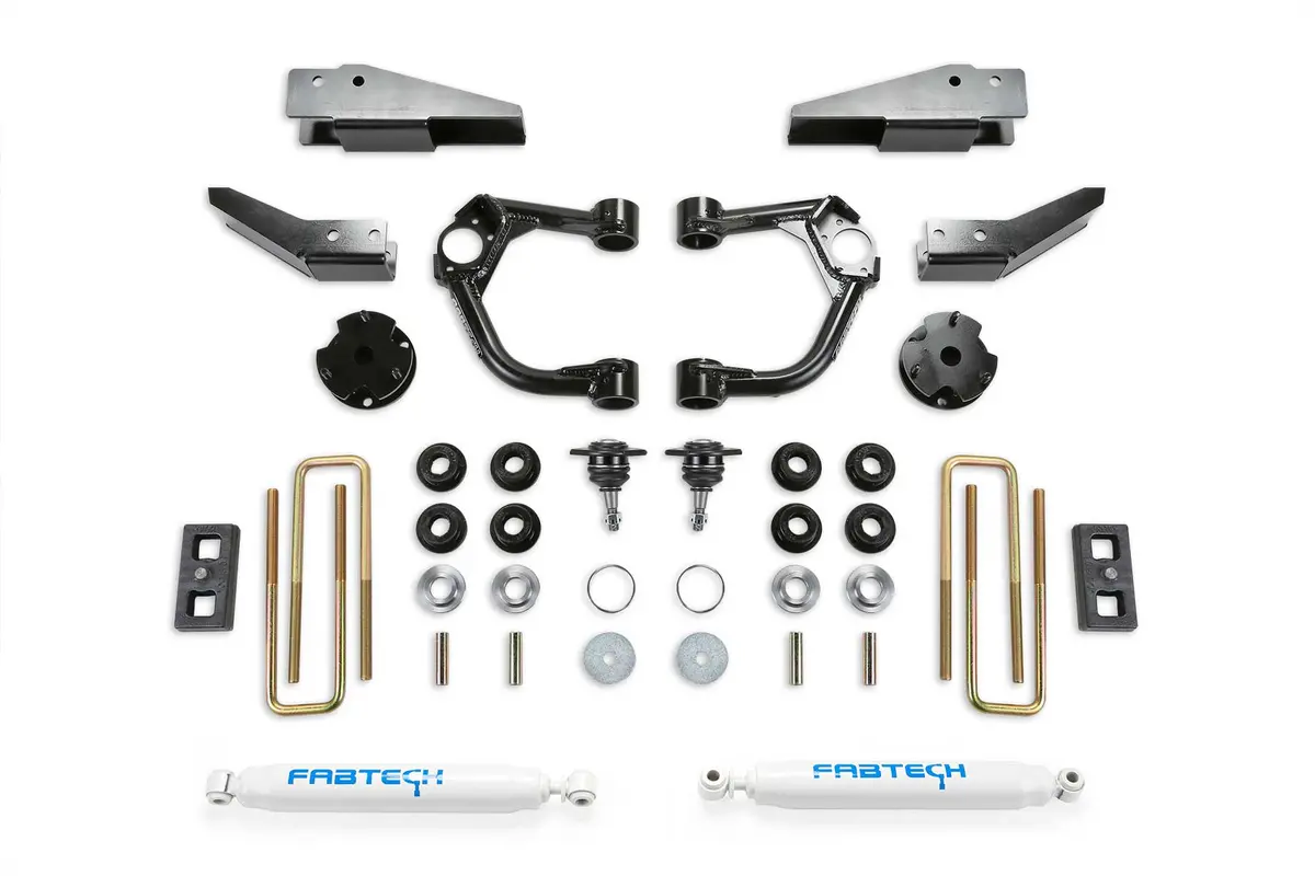 3.5" Bj Uca Sys W/ Perf Shks 2019-20 Ford Ranger 4Wd W/ Intrusion Beam Kit 1