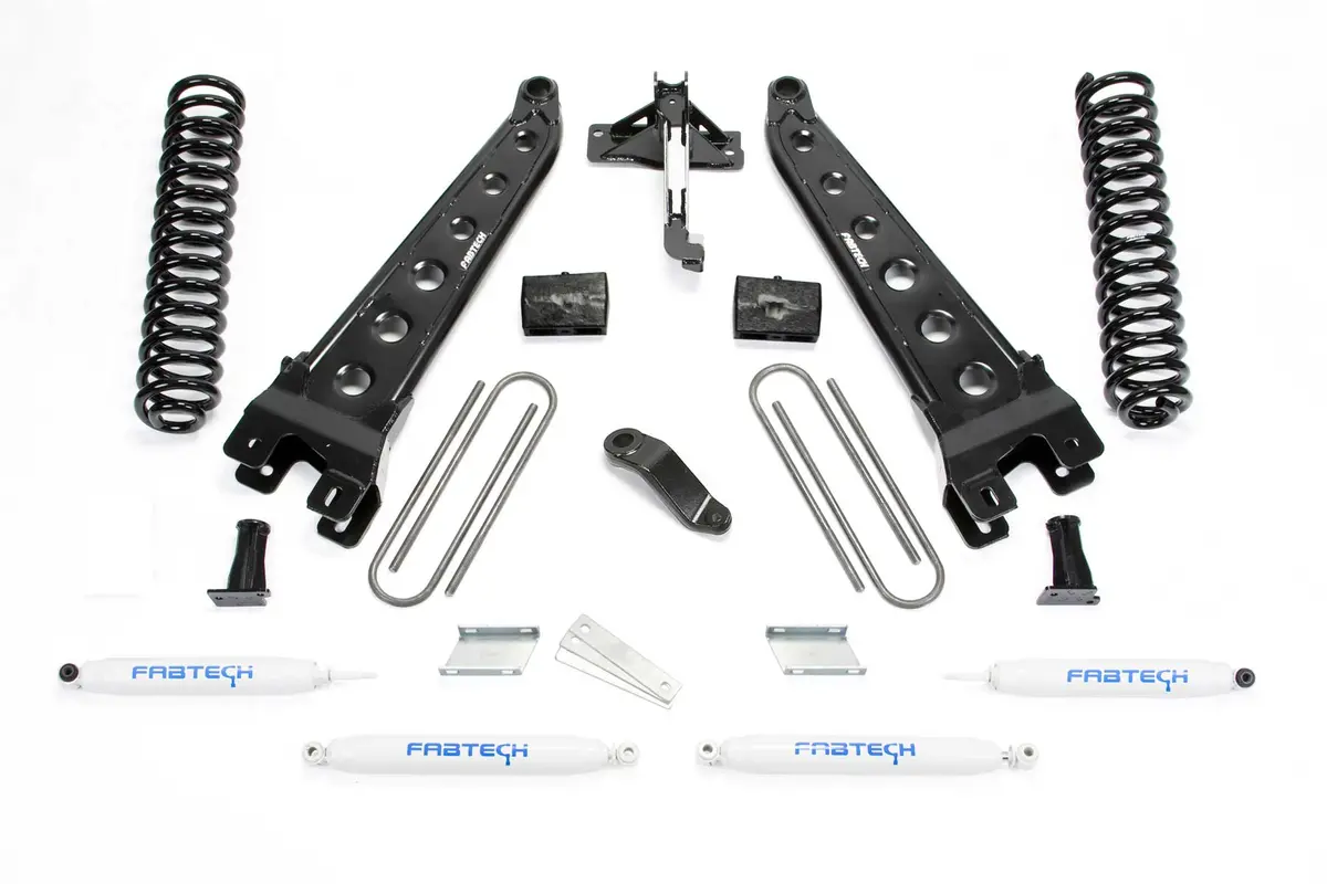 6" Rad Arm Sys W/Coils & Perf Shks 19-20 Ford F450/F550 4Wd Diesel 1