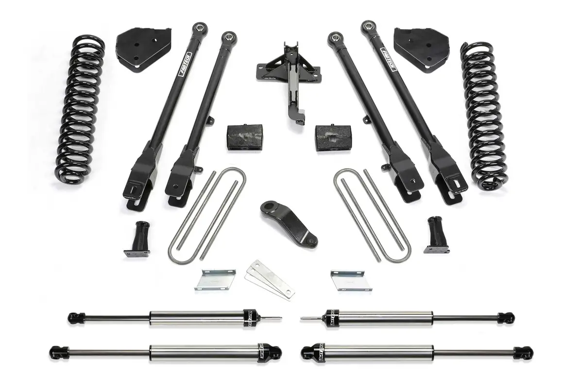 6" 4Link Sys W/Coils & Dl Shks 19-20 Ford F450/550 4Wd Diesel 1