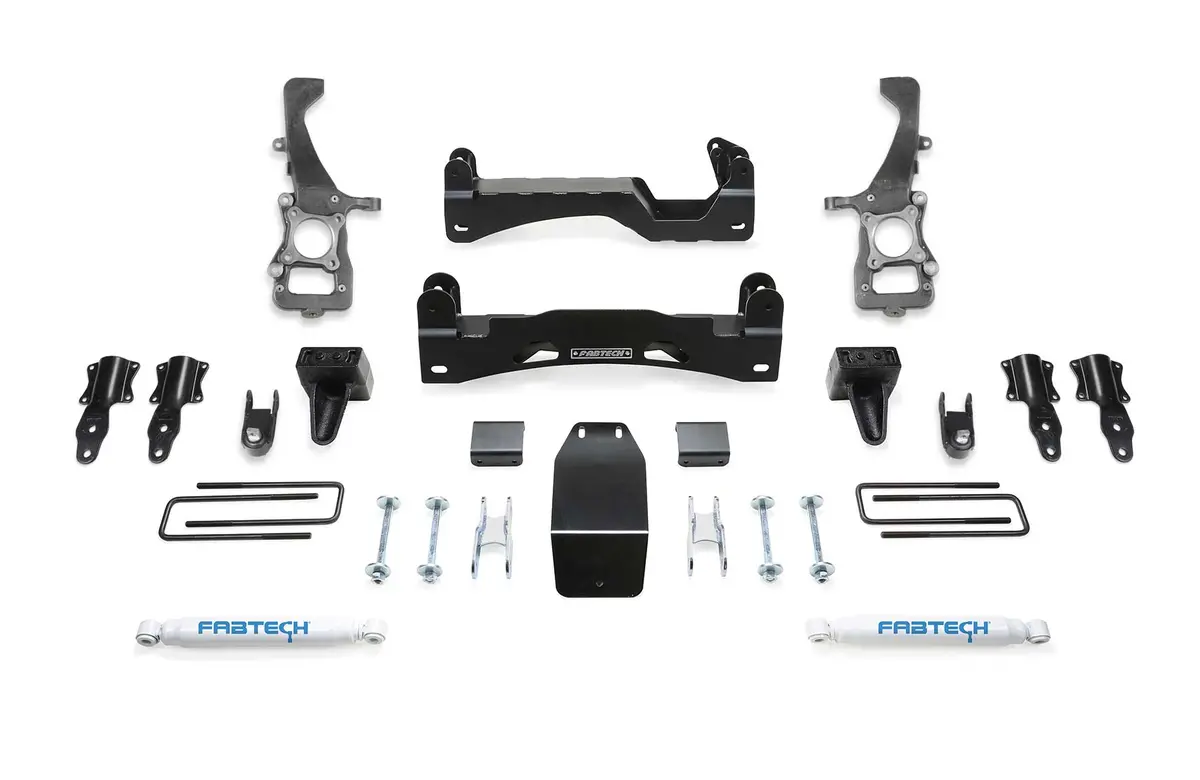 6" Basic Sys W/Perf Shks 2021-22 Ford F150 4Wd 1