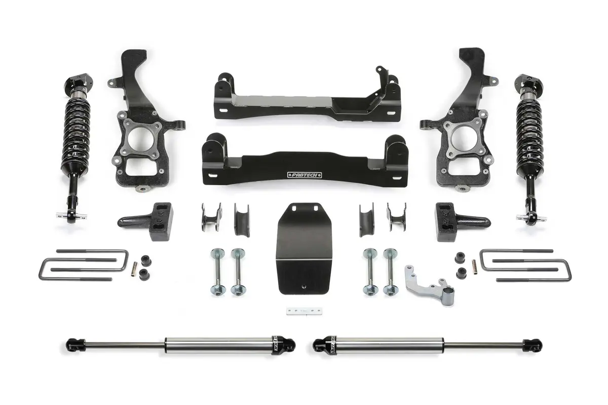 4" Perf Sys W/ Dlss 2.5 C/O & Rr Dlss 2021-22 Ford F150 4Wd 1