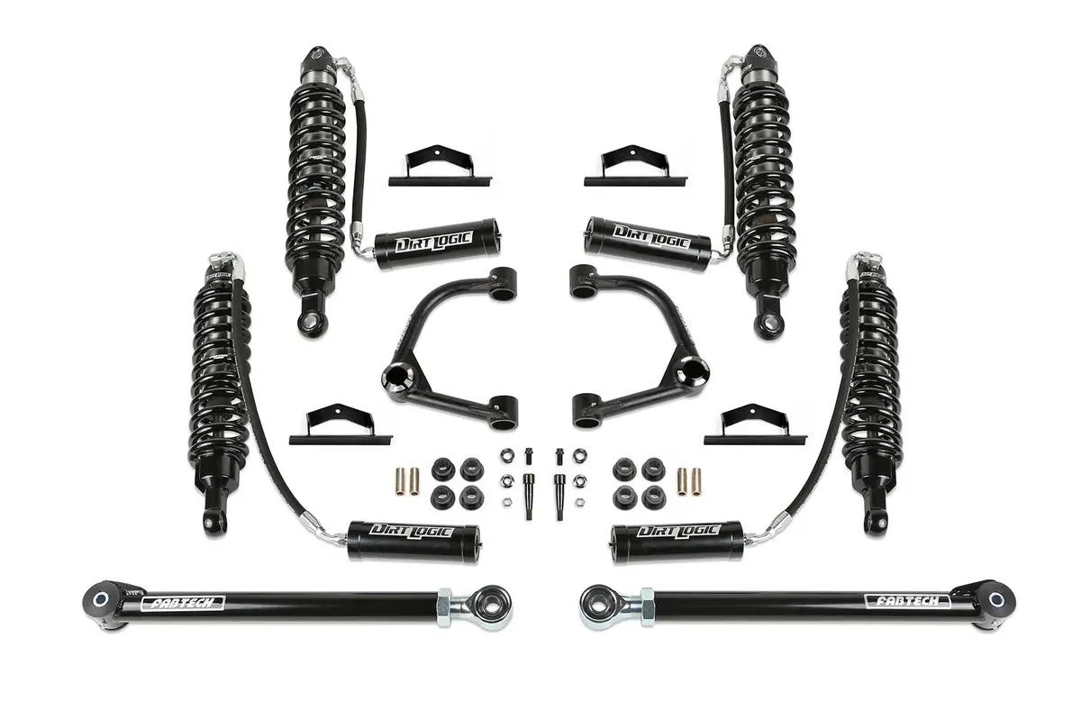 4" Uca Kit W/Uniballs & Dlss Resi Shocks 21-22 Ford Bronco 2-Door Non-Bilstein 1