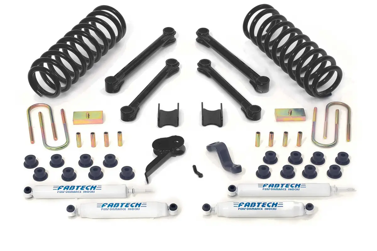 4.5" Perf Sys W/Perf Shks 09-13 Dodge 2500/3500 4Wd W/Diesel & Auto 1