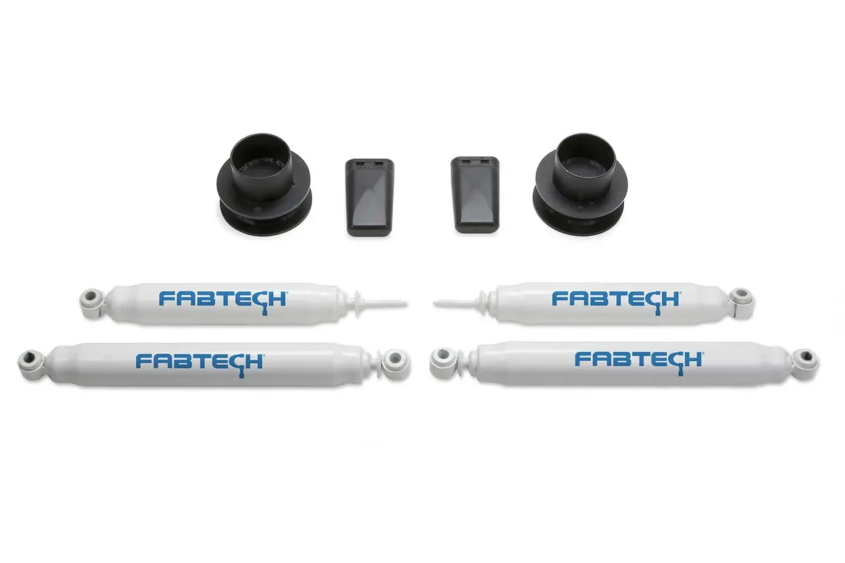 2.5" Coil Spcr Kit W/Perf Shks 2013-18 Ram 3500 4Wd W/Factory Radius Arms 1