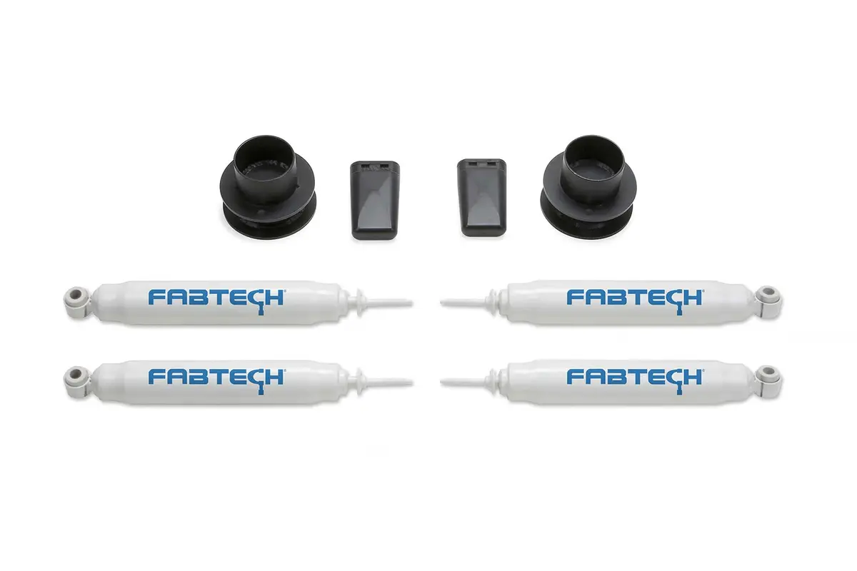 2.5" Coil Spcr Kit W/Perf Shks 2014-18 Ram 2500 4Wd 1
