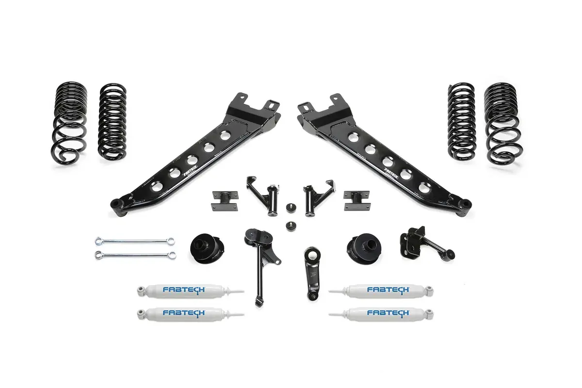 5" Radius Arm Kit W/ Perf Shks 2014-18 Ram 2500 4Wd 1