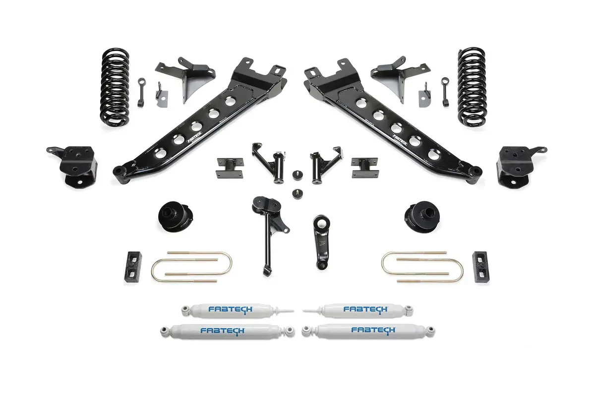 7" Radius Arm Kit W/ Perf Shks 2013-18 Ram 3500 4Wd 1