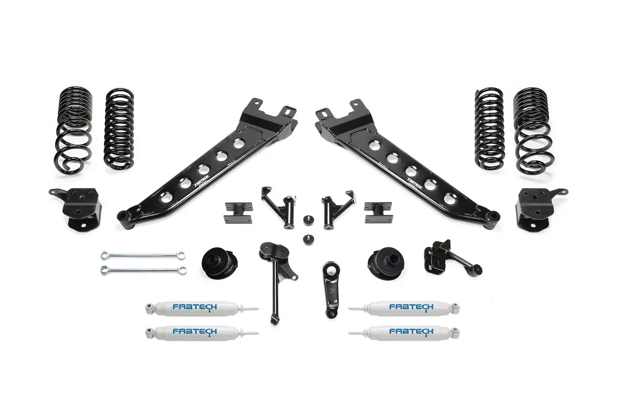 7" Radius Arm Kit W/ Perf Shks 2014-18 Ram 2500 4Wd 1