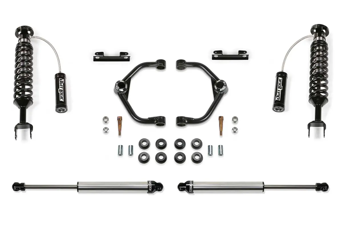 3" Uniball Uca Sys W/ Dl 2.5 Resi & 2.25 2019-21 Ram 1500 1