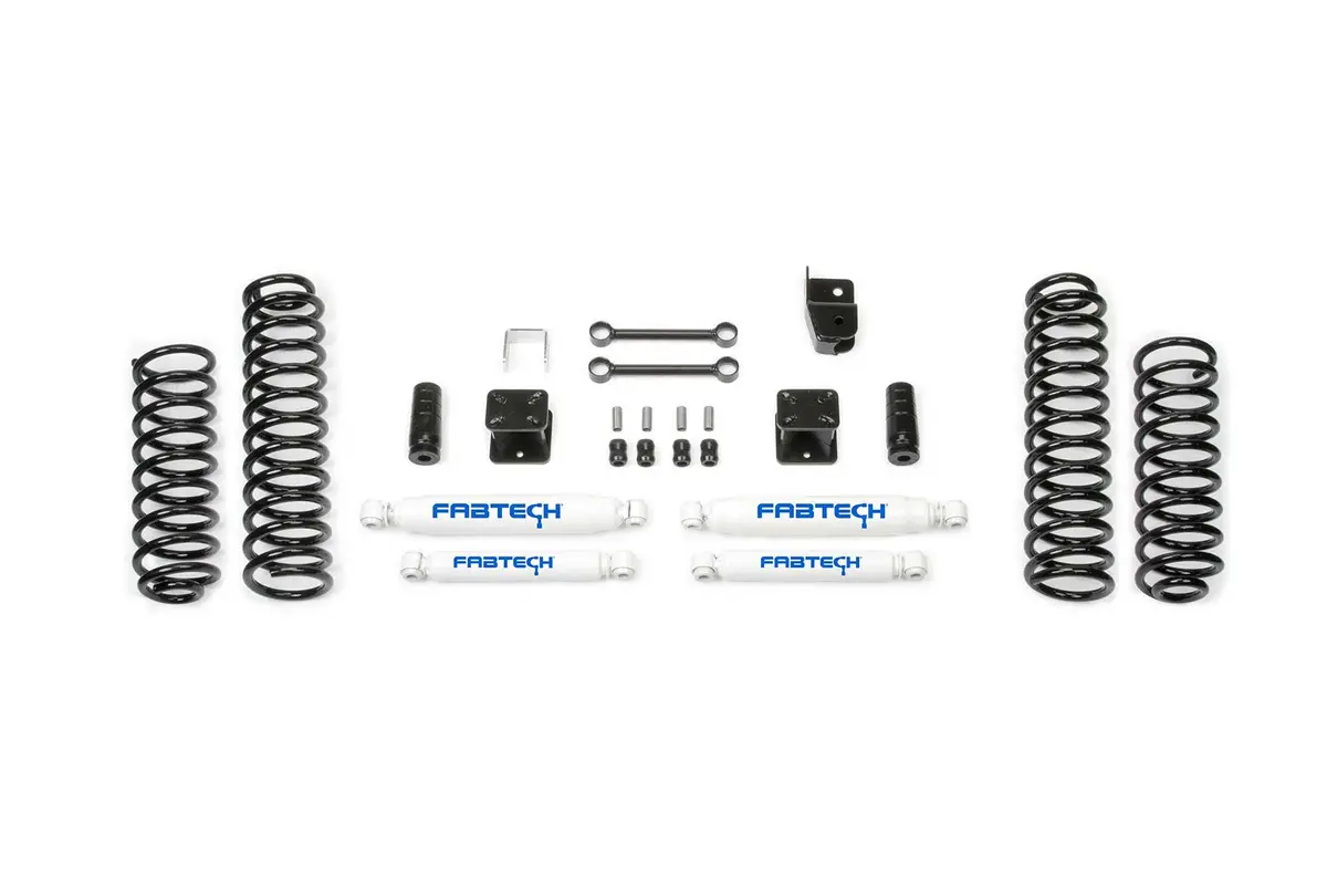 3" Sport System W/ Perf Shks 2007-18 Jeep Jk 2-Door 1