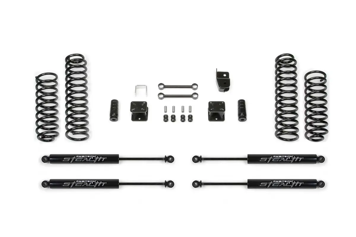 3" Sport System W/ Stealth 2007-18 Jeep Jk 4-Door 1