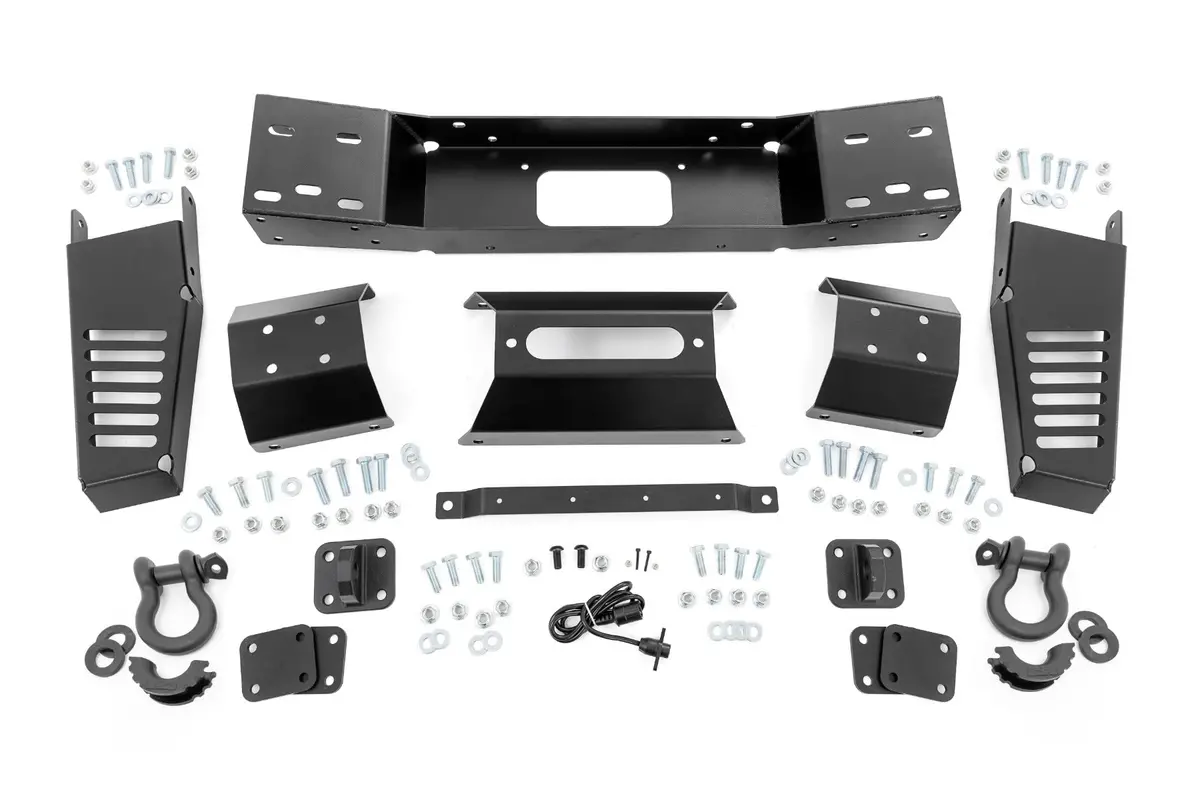 Hidden Winch Mount - All Models - Toyota Tundra 2Wd/4Wd (2022-2024) 1