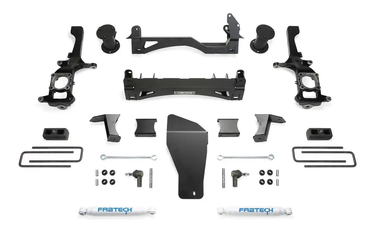 6" Basic Sys W/Perf Shks 2016-18 Nissan Titan Xd 4Wd 1