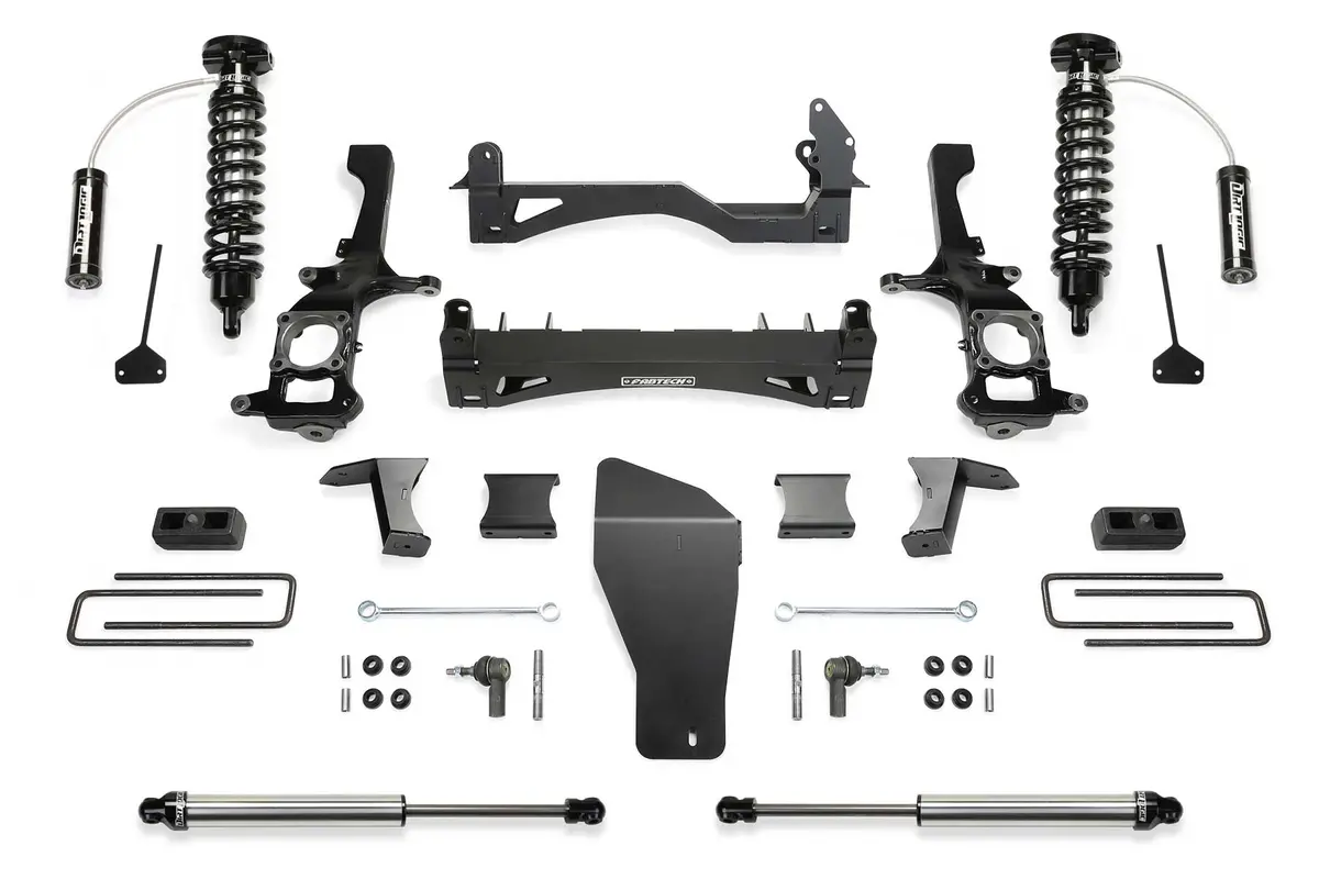 6" Perf Sys W/Dl 2.5 Resi & 2.25 2016-18 Nissan Titan Xd 4Wd Diesel 1