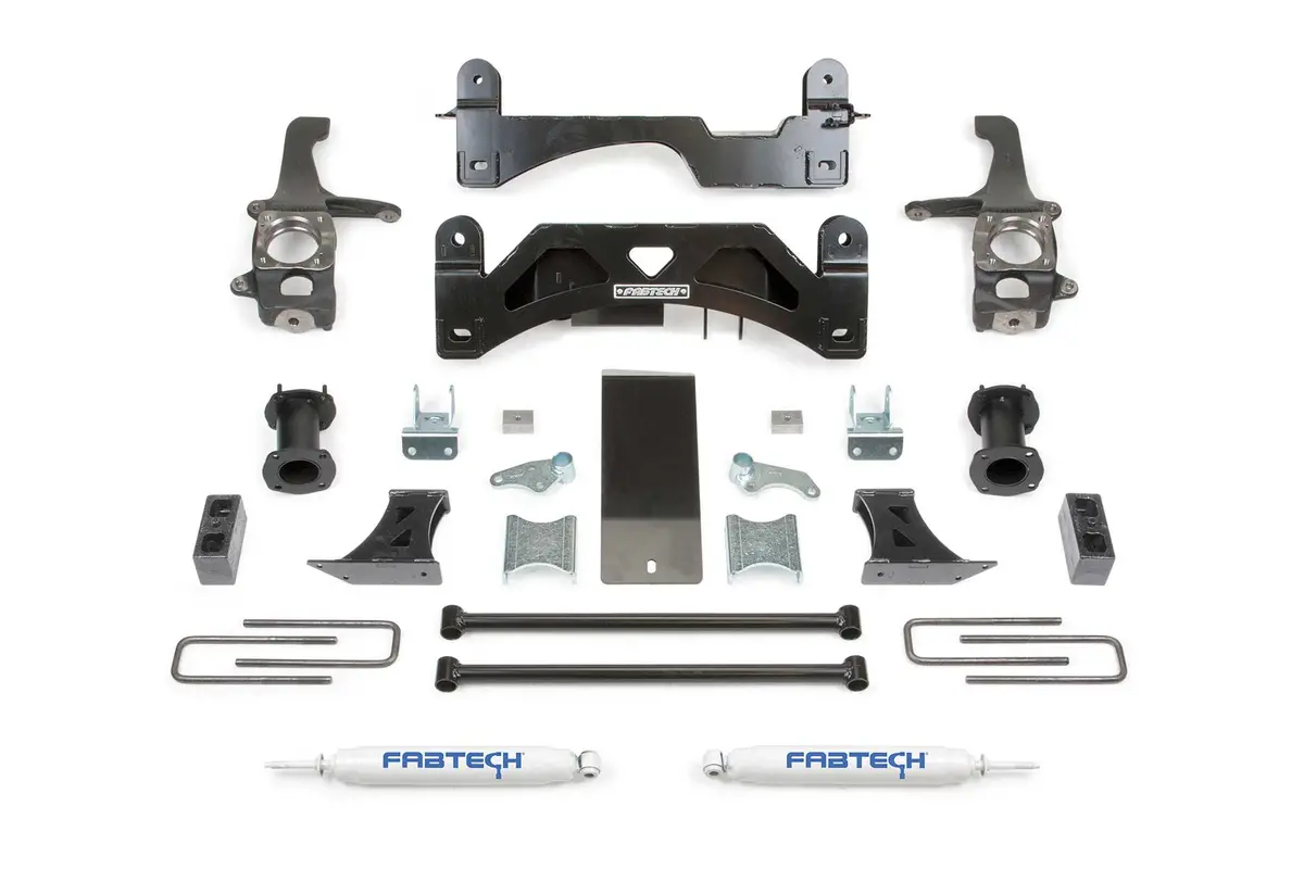 6" Basic Sys W/C/O Spacers & Perf Rr Shks 07-15 Toyota Tundra 2/4Wd 1