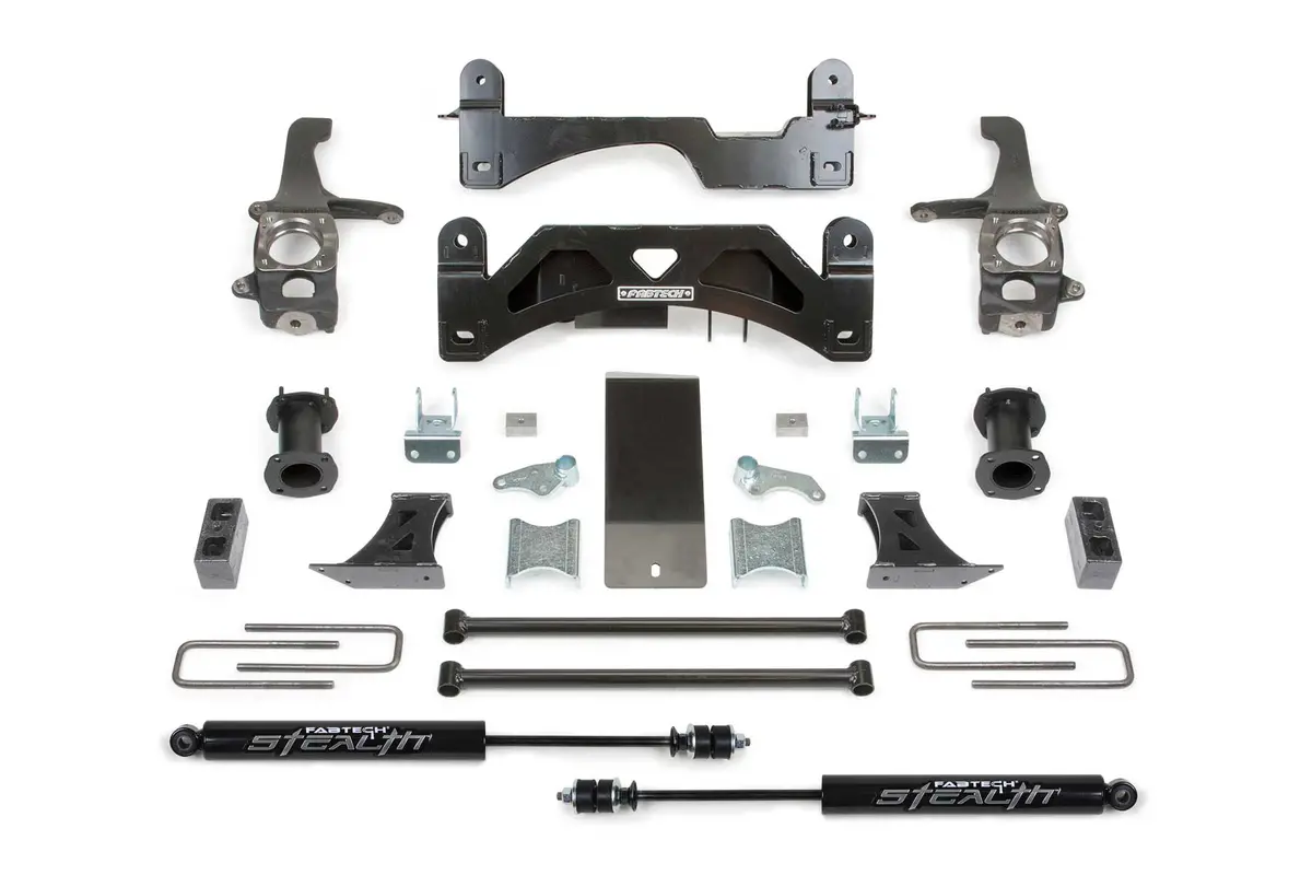 6" Basic Sys W/C/O Spacers & Stealth Rr 07-15 Toyota Tundra 2/4Wd 1
