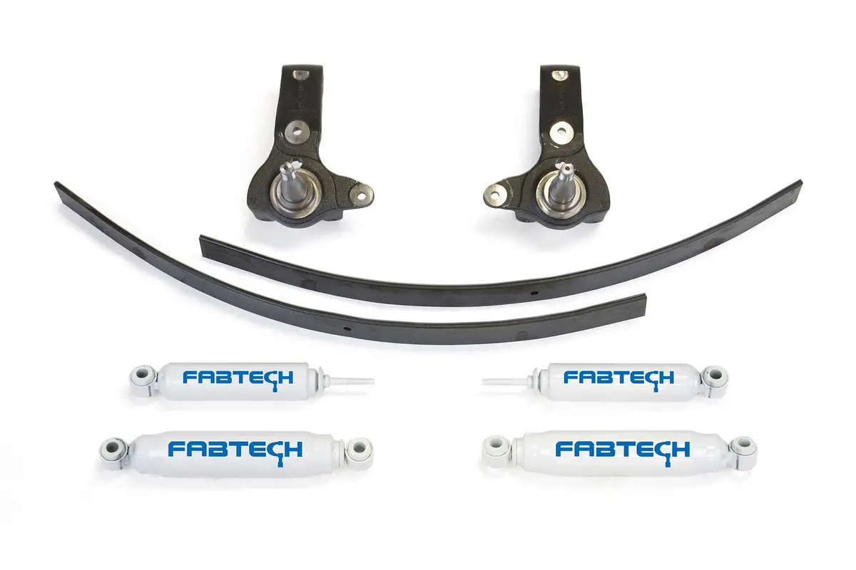 3" Spindle Sys W/Perf Shks 95.5-04 Toy Tacoma 5 Lug 2Wd 1