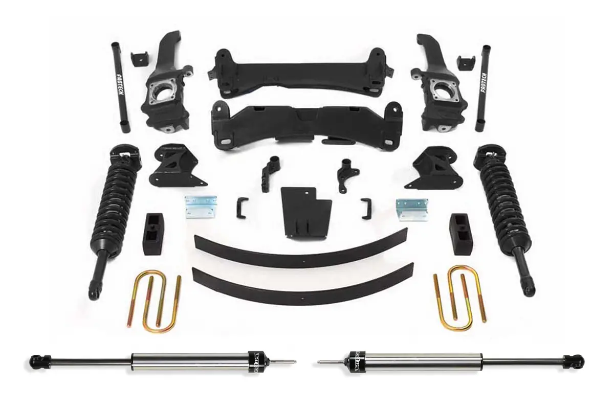 6" Perf Sys W/Dlss 2.5 C/Os & Rr Dlss 05-14 Toyota Tacoma 4Wd/2Wd 6 Lug Models 1