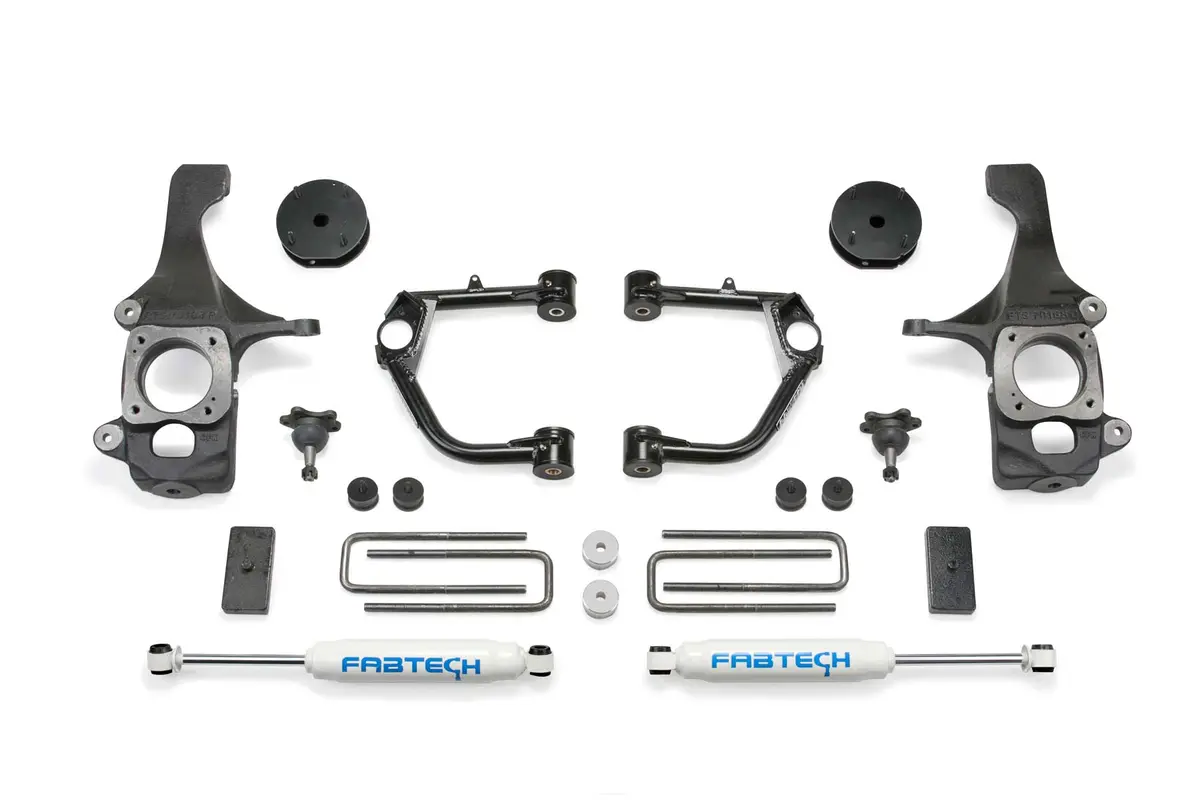 4" Uca Kit W/Bjs & Perf Shks 2016-21 Toyota Tundra 2Wd/4Wd 1