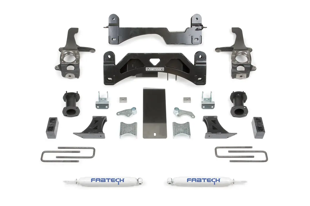 6" Basic Sys W/C/O Spacers & Perf Rr Shks 2016-21 Toyota Tundra 2Wd/4Wd 1