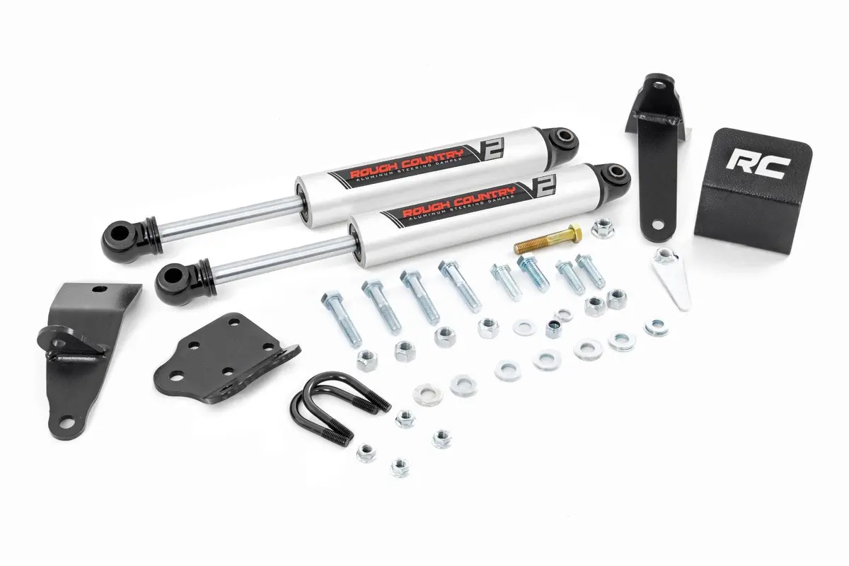 Rough Country 8749570 V2 Steering Stabilizer 1
