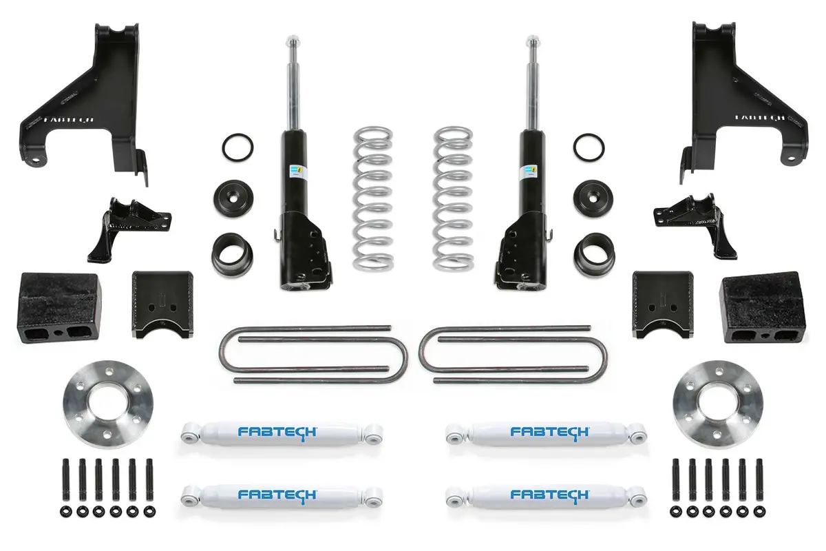1.5" Coil Assist Kit W/ B4 Bilstein & Aux Perf Shock Kit 2015-21 Sprinter 2500 4Wd 1