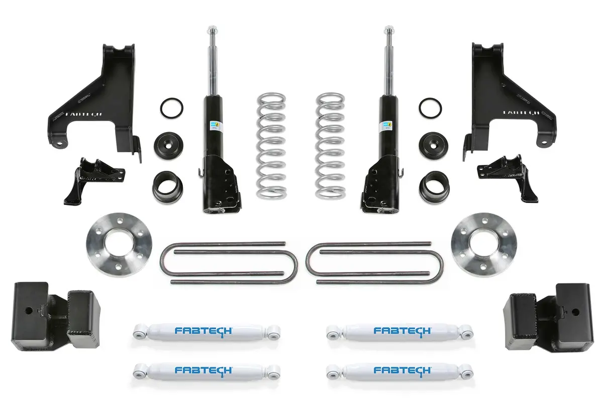 1.5" Coil Assist Kit W/ B4 Bilstein & Aux Perf Shock Kit 2015-21 Sprinter 3500 4Wd 1