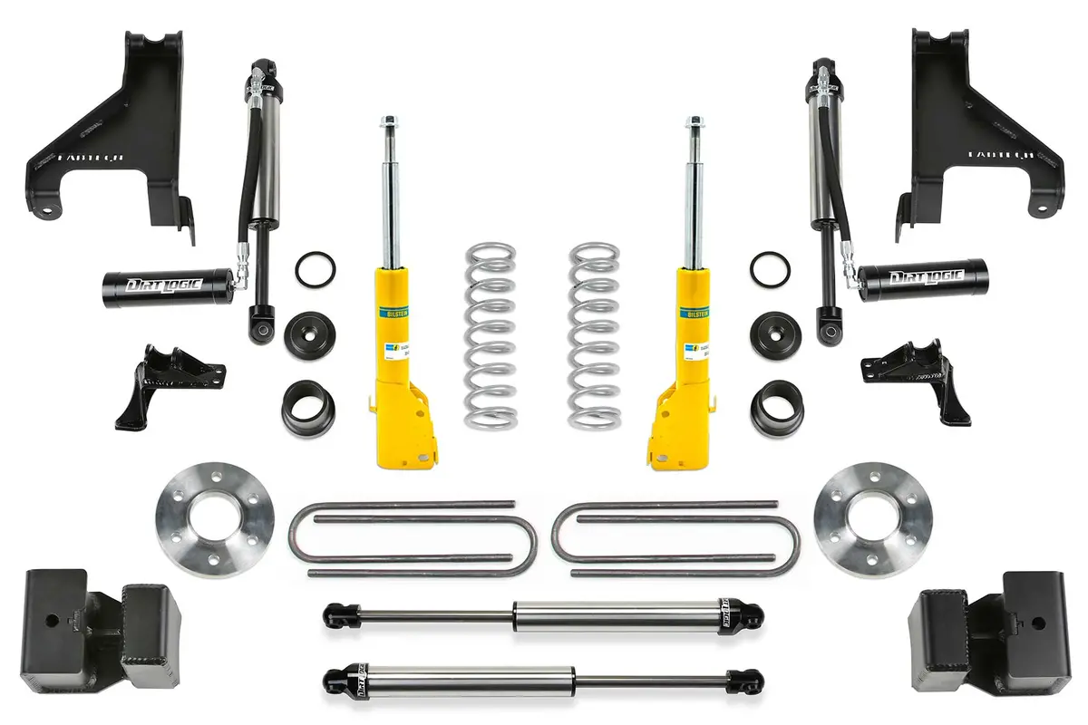 1.5" Coil Assist Kit W/ B6 Bilstein & Aux 2.25 Dlss Kit 2015-21 Sprinter 3500 4Wd 1