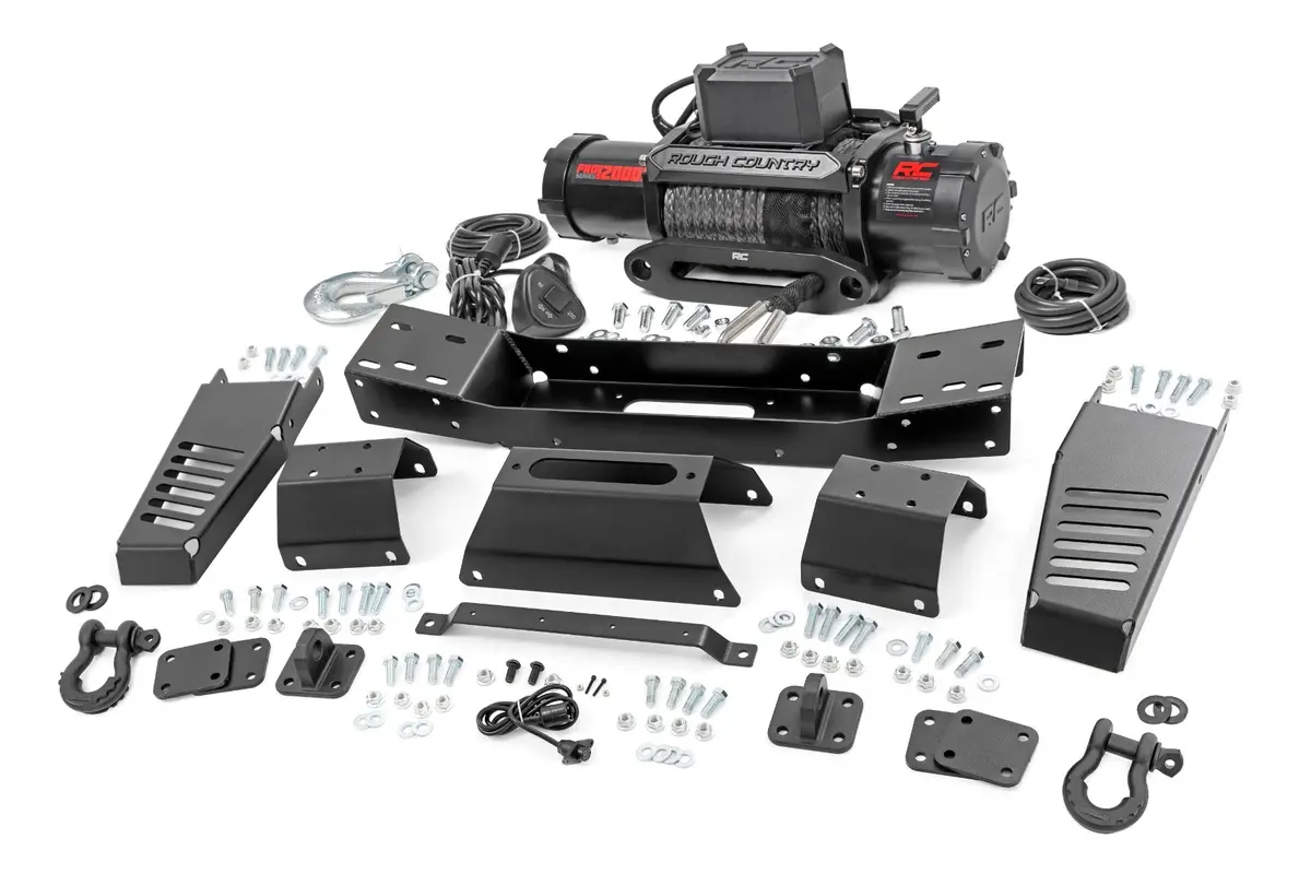 Hidden Winch Mount - 12000S - Toyota Tundra 2Wd/4Wd (2022-2024) 1