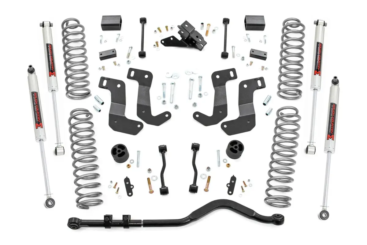 3.5 Inch Lift Kit - C/A Drop - Stage 1 - M1 - Jeep Wrangler Unlimited (2024) 1