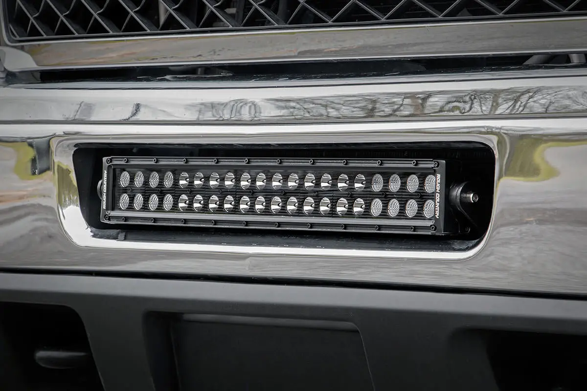 Led Light Mount - Bumper - 20 Inch - Chevy Silverado 2500 Hd 4Wd (2011-2014) 1